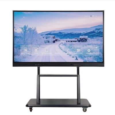 벽 장착 또는 모바일 스탠드 LED 백라이트와 HDMI OUT 고해상도 LED 디스플레이와 함께 인터랙티브 터치 스크린 모니터