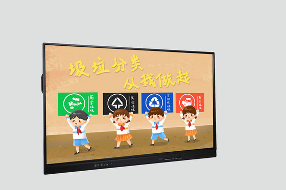 USB 포트와 98 " 손가락 터치 인터랙티브 화이트보드