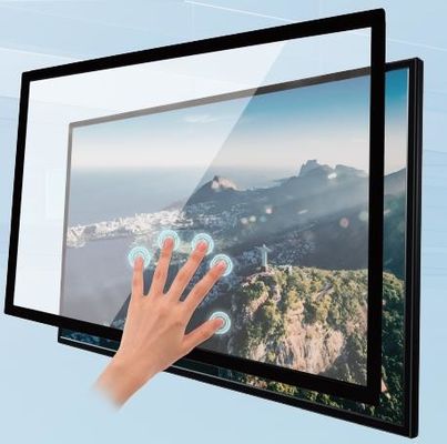 터치 키오스크 8 부인 20 터치 포인트 동안 이보드 OEM 크기 19-200 인치 적외선 다중 터치 프레임