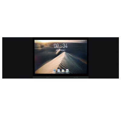 75 86 인치 4K 교육 장비 터치 스크린 최고의 스마트 보드 상호 연결 LCD 스마트 블랙보드