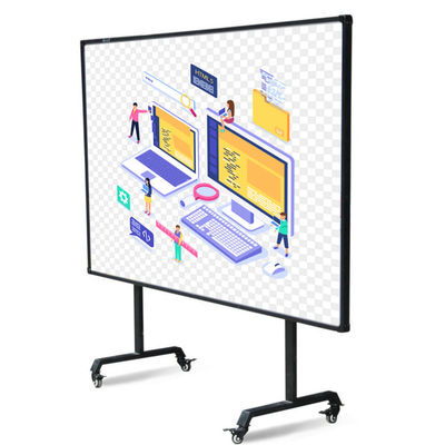 CE 84 인치 OEM 인터랙티브 화이트보드 세라믹 나노 78~120 인치
