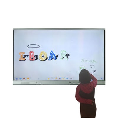 안드로이드 9.0 4K LCD 스마트한 보드 350 cd/m2 32768*32768 결의안
