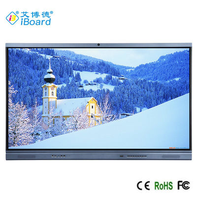 4k 대화식 패널, 86 " 주도하는 스마트한 보드, 알루미늄 프레임 350 cd/m2 OPS 슬롯