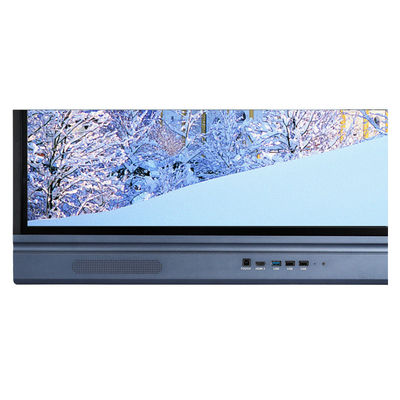 4k 대화식 패널, 86 " 주도하는 스마트한 보드, 알루미늄 프레임 350 cd/m2 OPS 슬롯