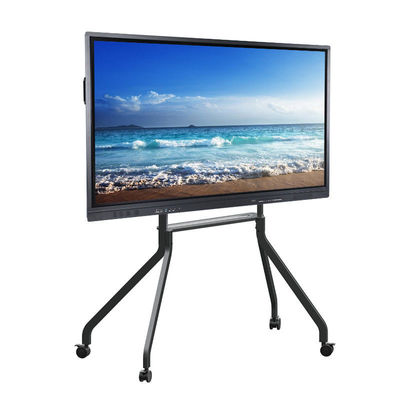 IR 터치 교실 인터랙티브 화이트보드, 4K 75 인치 2+16G 스마트한 보드