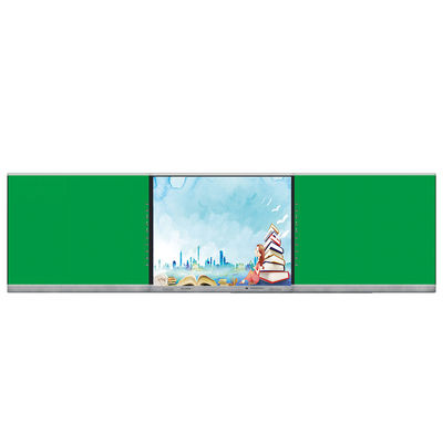 지능형 블랙보드 75 86 인치 디스플레이 멀티 손가락 인터랙티브 터치 사이드 바 왼쪽 오른쪽 보드