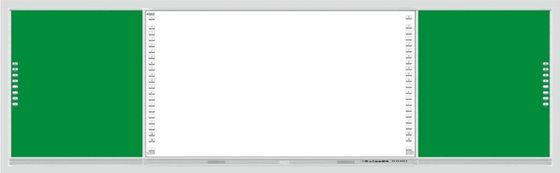 지능형 블랙보드 75 86 인치 디스플레이 멀티 손가락 인터랙티브 터치 사이드 바 왼쪽 오른쪽 보드