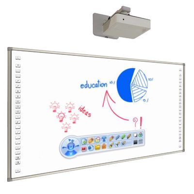 SKD 적외선 상호 작용하는 다 터치스크린 Whiteboard 똑똑한 널 20 접촉 점 세륨 ROHS