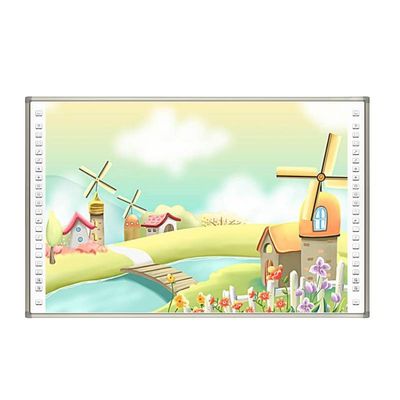 3년 보증과의 86 " 무선 전신 인터랙티브 화이트보드 10 지점 터치