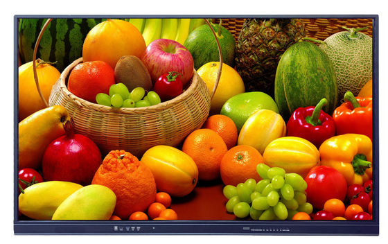350 cd/m2 이보드 인터랙티브 화이트보드 안드로이드 8.0 터치 스크린 4K USB2.0