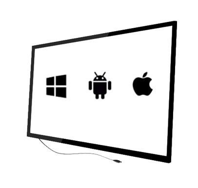 터치 스크린 모니터를 위한 DC5V 8 부인 적외선 터치 프레임 32767×32767