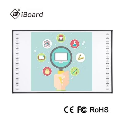 82-120 인치 CE 자격증 4:3 16:9 16:10은 학교 교육에 대해 적외선 인터랙티브 화이트보드 1855x1280mm을 검게합니다