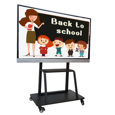 아이보드 55" 65" 75" 86" 98" IR 터치 스크린 LED 스마트 보드 회의 및 학교용 인터랙티브 화이트보드