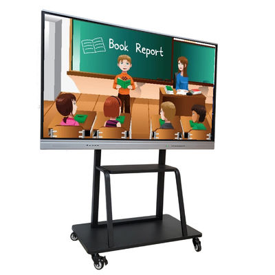 아이보드 55" 65" 75" 86" 98" IR 터치 스크린 LED 스마트 보드 회의 및 학교용 인터랙티브 화이트보드