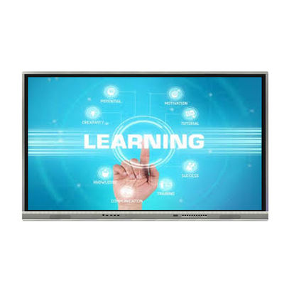 회색 블랙 프레임 컬러 LCD 스마트 보드 50000 Hrs 라이프 사이클