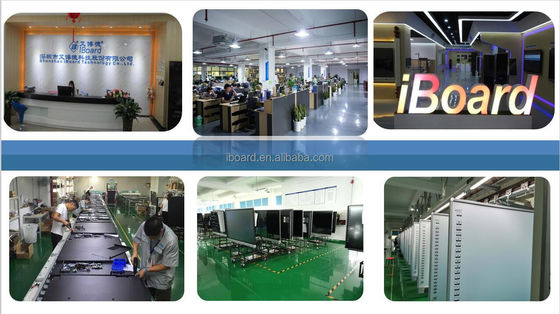 330lbs 터치 스크린 모니터용 대화형 화이트보드 전기 회전 스탠드, 40~75인치