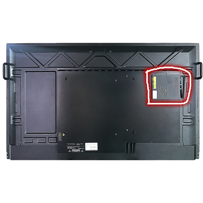 IBoard 휴대용 인터랙티브 플랫 패널 블랙 미니 내장형 OPS I7 I5 세대 인텔 코어