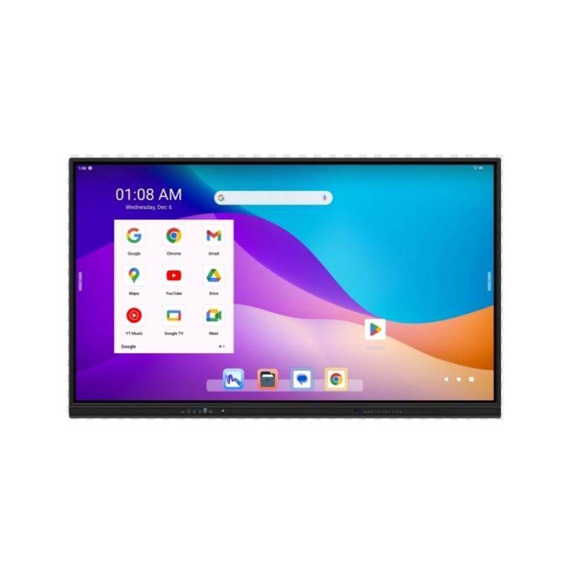 최신 안드로이드 (16+256GB) 86 인치 인터랙티브 LCD 스마트 보드