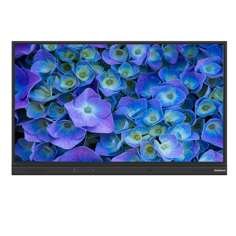 인터랙티브 평면 패널 EDLA 구글 CE 인증 4K 98 인치 20 포인트 안드로이드 13 화면 공유 카메라 마이크 미디어 플레이어