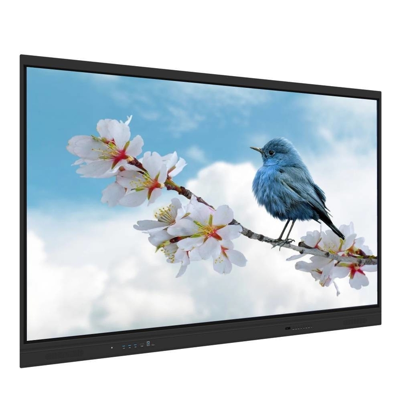 인터랙티브 플래트 패널 디스플레이 안드로이드 WIN OPS EDLA 구글 인증 75 인치 USB HDMI TYPE-C WIFI 스마트 보드 학교용