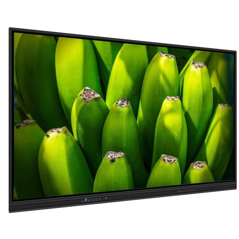 LCD 스마트 보드 75 86 인치 USB HDMI TYPE-C WIFI BT 스피커 내장 안드로이드 PC 미디어 플레이어 강의 무대 홀