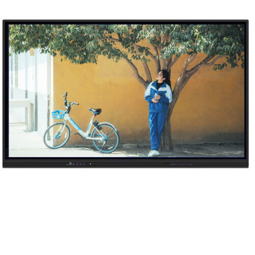 65인치 4K 해상도 멀티터치 인터랙티브 플랫 패널 스마트 보드 (학교 및 회의용)