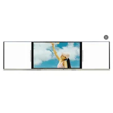 우리의 HD QLED 안드로이드 13 내장 카메라와 함께 컨퍼런스 경험을 향상