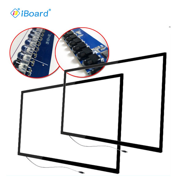 벽에 장착된/모바일 스탠드 LED 인터랙티브 화이트보드 USB 인터페이스 및 ≥IP5X IP 등급