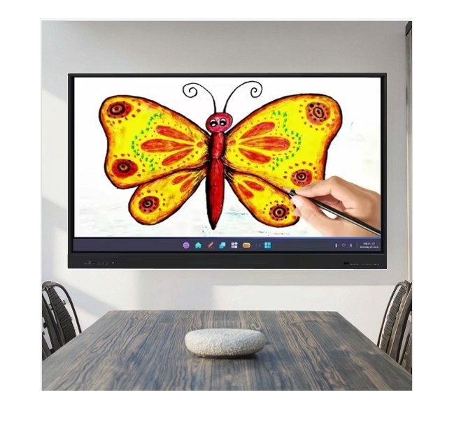 공장 직접 지원 OEM IBoard OPS 컴퓨터 미니 PC 안드로이드 13 EDLA 내장 IR 인터랙티브 화이트보드 스마트 터치 스크린