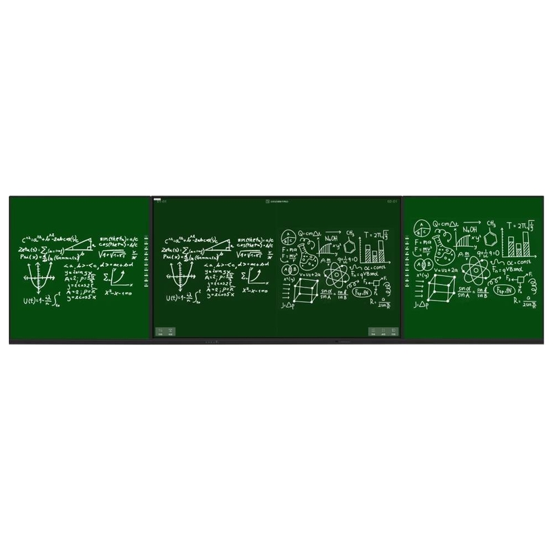 스마트 화이트보드 86인치 1+2 타입 안드로이드 14 8+128G 펜 케이블 액세서리와 함께 해설 소프트웨어 교실 교육에 혁명을 일으켰다