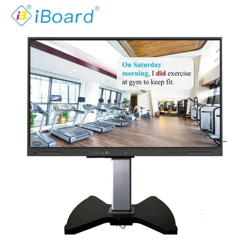65인치 4K UHD 대화형 평면 패널 스마트 TV와 새로운 안드로이드 시스템 장비