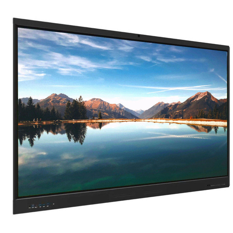 65인치 인터랙티브 평면 패널 펜 손가락 터치 인터랙티브 터치 패널 4k LCD 디지털 인터랙티브 스마트 보드 학교 교육용