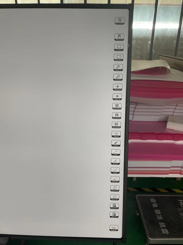 공장 도매 고호환성 IBoard 인터랙티브 화이트보드, 교실 수업용, 넓은 시야각 인터랙티브 전자 화이트보드