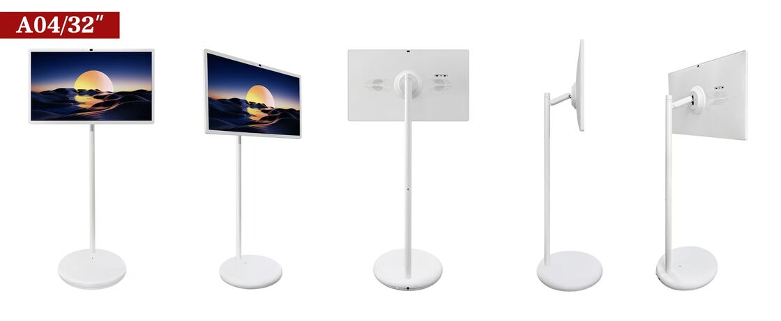 인터랙티브 화이트보드 LCD 터치 스크린 32인치 배터리 휴대용 터치 모니터