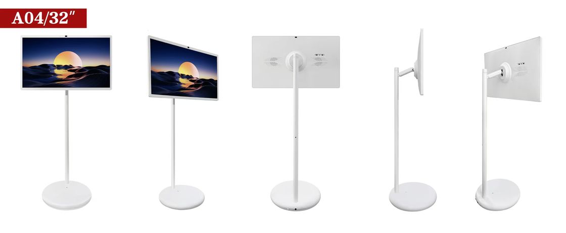 2006년부터 공장 도매 IBoard 인터랙티브 화이트보드 터치 보드 LCD 스마트 보드 32인치 내장 13MP 카메라 10포인트 터치 지원 배터리 포함 휴대용 화이트보드 터치 모니터