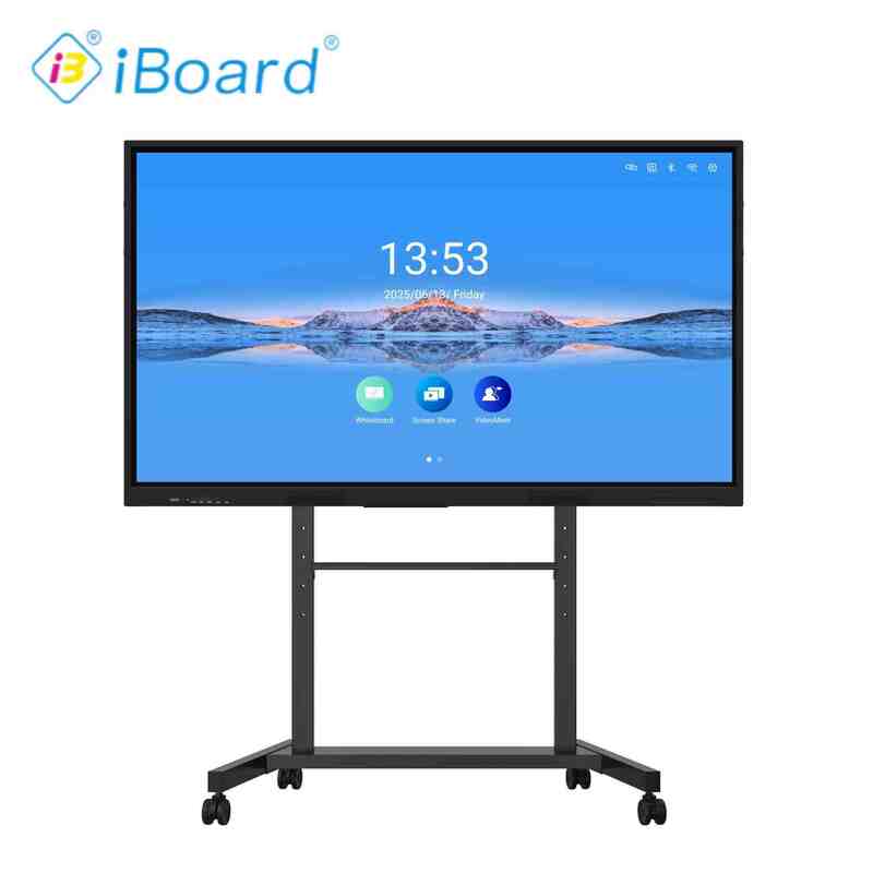 고품질 98인치 iBoard 인터랙티브 화이트보드 평면 패널 터치 스크린 TV – 학교 수업 및 기업 회의를 위한 프리미엄 디스플레이 솔루션