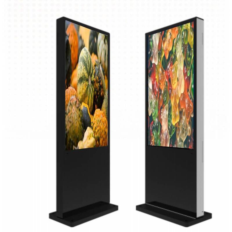 터치 스크린 키오스크 4K 55 인치 메뉴 보드 안드로이드 윈도우 학교 은행 병원 상점