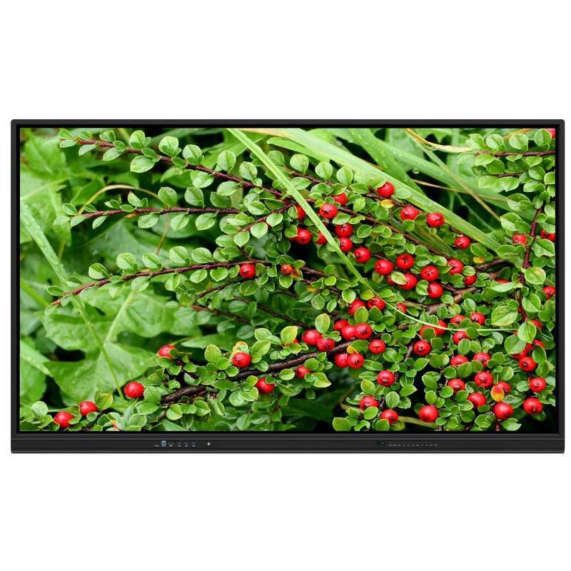 65 75 86인치 LED 인터랙티브 화이트보드, 2x15W 스피커, 가로형, 벽걸이형, 가정용 교육, 회의, 줌 미팅