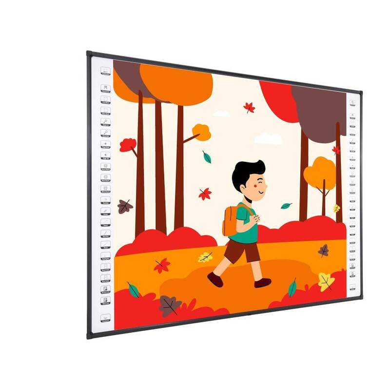 iBoard 스마트 IR 화이트보드 적외선 터치 사용자 정의 크기 64-150 인치 안드로이드 윈도우 학교 회의에 호환