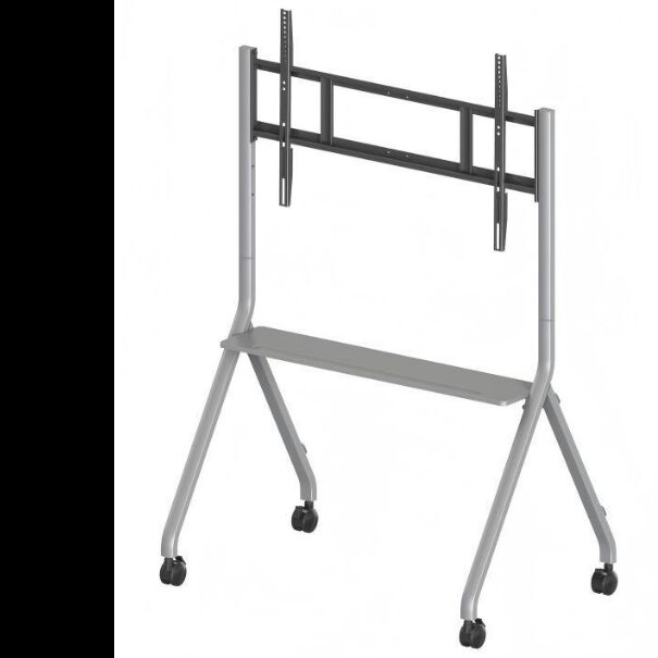 모바일 스탠드 대화형 디스플레이용 모바일 TV 카트 65~86인치 크기에 적합한 스마트 TV