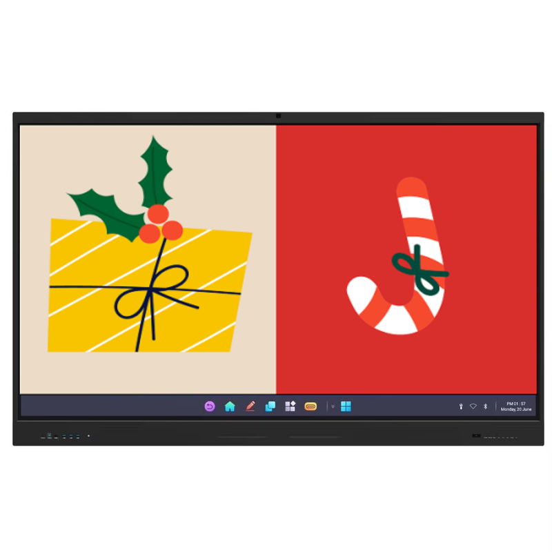 아이보드 65 75 86 100 인치 LCD 패널 와이파이 PC 디지털 디스플레이 터치 스크린 스마트 모니터