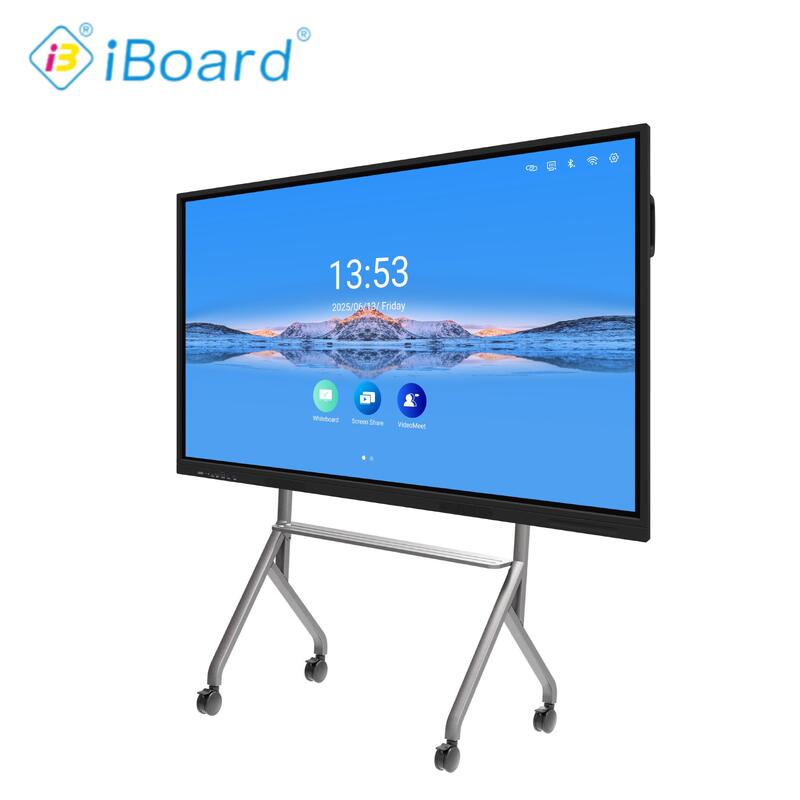 iBoard 인터랙티브 평면 패널 86인치 4k 해상도 스마트 터치