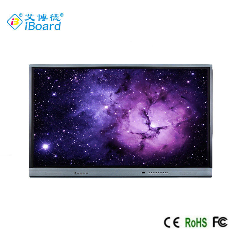 86인치 인터랙티브 평면 패널 알루미늄 프레임 벽에 장착, 안드로이드 13, 4+32G, 3840 x 2160
