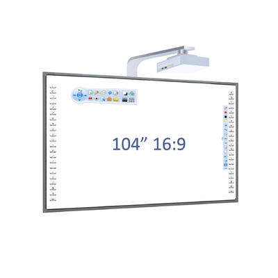 LED 백라이트 금속 또는 검은 프레임과 인터랙티브 화이트보드