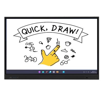 75인치 모든 것 하나 인터랙티브 화이트보드 학교 사무실 회의용 스마트 보드