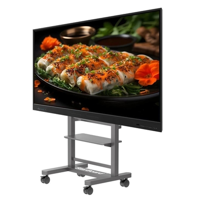 아이보드 EDLA 구글 인증 65인치 75인치 스마트 20 터치 모니터 TV와 USB VGA TYPE-C 가정 학교 회의실