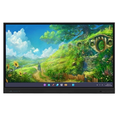 LCD 스마트 보드 75 인치 최신 교실 기업용 인터랙티브 보드