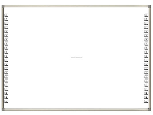 IBoard 2025 신규 디자인 55/65/75/85/98/100/110인치 터치 스크린 평면 패널 회의실 교육 교실 스마트 인터랙티브 화이트보드