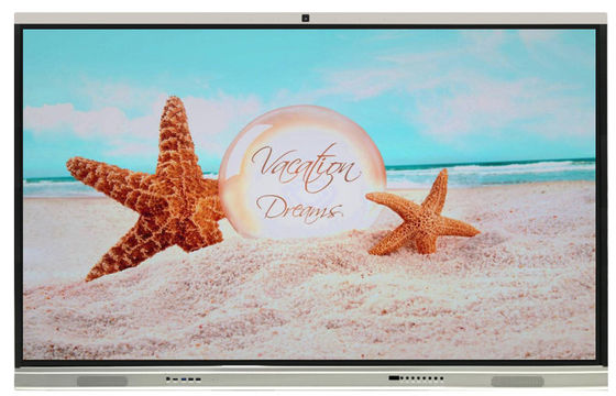 65 인치 상호 작용하는 평판 75 86 98 인치 4K 다중 터치 스크린