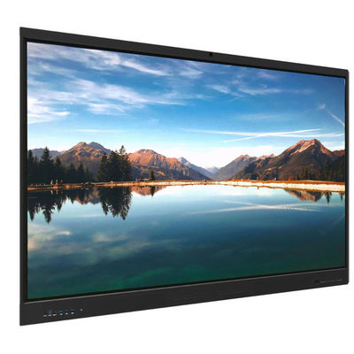 65인치 인터랙티브 평면 패널 펜 손가락 터치 인터랙티브 터치 패널 4k LCD 디지털 인터랙티브 스마트 보드 학교 교육용